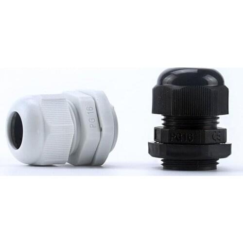 PG16 Water proof Cable Glands Waterproofing LED Joint Cable Splice 100pcs