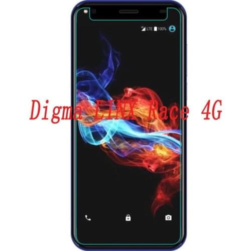 Smartphone Tempered Glass for Digma LINX Race 4G 9H Explosion-proof Protective Film Screen Protector cover phone