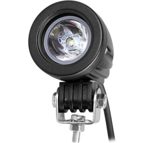 1 piece ECAHAYAKU Automotive 2 inch Round Led Work Light 10w Waterproof Brightness Lamp for Motorcycle ATV Off-road SUV 12v 24v