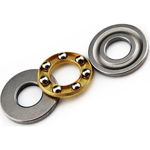 10PCS Axial Ball Thrust Bearing 3-Parts F2-6M F3-8M F5-10M F6-12M F8-16M F10-18M F12-21M F12-23M Mini 3-in-1 Plane
