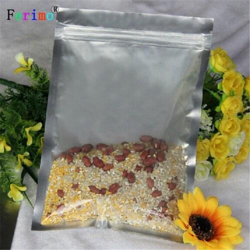100pcs 16 * 24 cm aluminum yin and yang bone dense panty bag food grade packaging bag dry goods bag