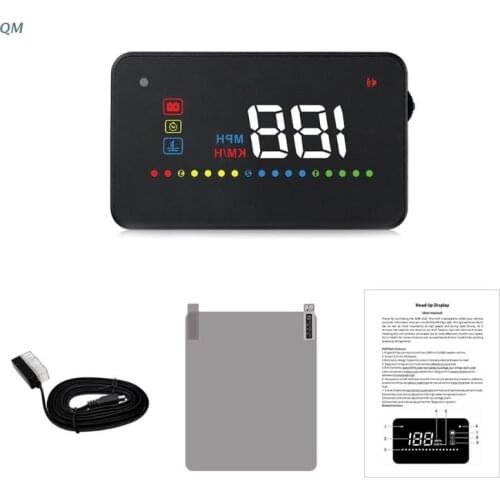 13MF A200 Auto HUD Head-Up Display Car-styling OBD Scanner Overspeed Warning