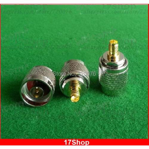 20PCS Copper SMA female To N male Plug Coaxial RF connector Adapter