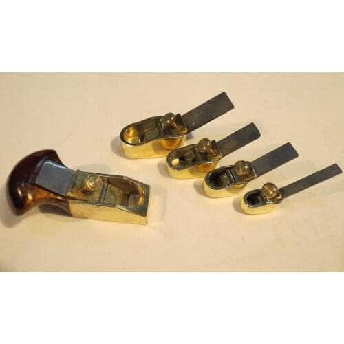 4pcs convex bottom +1pcs flat bottom brass planes,violin/viola making tool