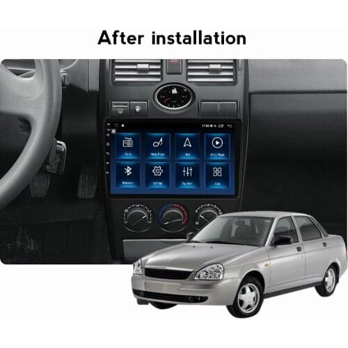 4G LTE 6G+128G Android 10 IPS RDS DSP Carplay For Lada Priora 2007 - 2013 Car Multimedia Player Auto Audio GPS Radio Navi Output