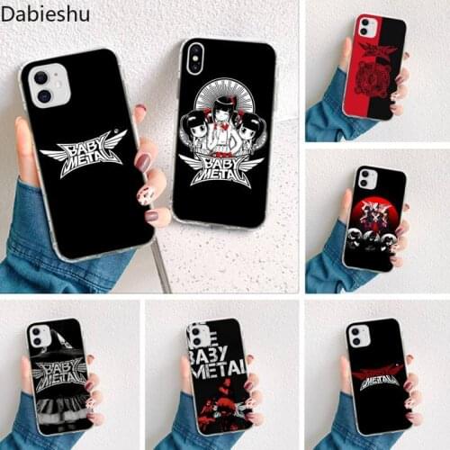 Babymetal Japanese girl idol metal band Phone Case Cover for iphone 12 pro max 11 pro XS MAX 8 7 6 6S Plus X 5S SE 2020 XR cover