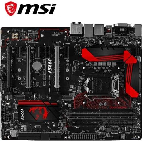For MSI Z170A-G45 GAMING Motherboard LGA 1151 DDR4 For Intel Z170 Z170M Desktop Mainboard SATA III USB3.0 PCI-E X16 3.0 Used