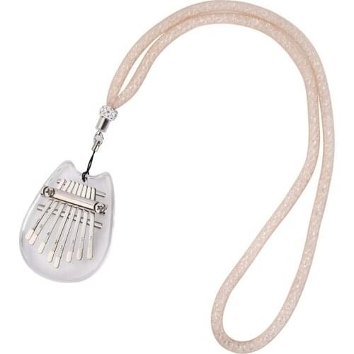 Mini Thumb Piano 8 Key Portable Mbira Finger Piano Best Gift, Birthday, Christmas, Beginner, Party