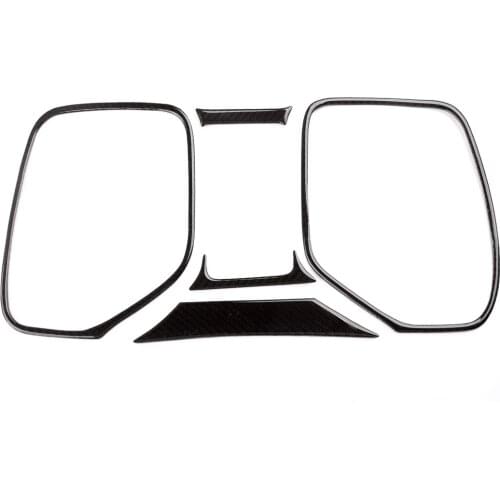 1 Set Speedometer Frame Cover Sticker Carbon Fiber Black Fit for Chevrolet Camaro 2010 2011 2012 2013 2014 2015