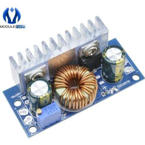 New DC-DC Boost Converter 4.5V-32V to 5-42V 6A Step-Up Adjustable Power Supply Module Board