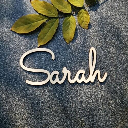 Personalized Baby Shower Wooden Name Signs, Custom Children Name Wall Decor Color Wooden Letters, Wall Wooden Names / Letter