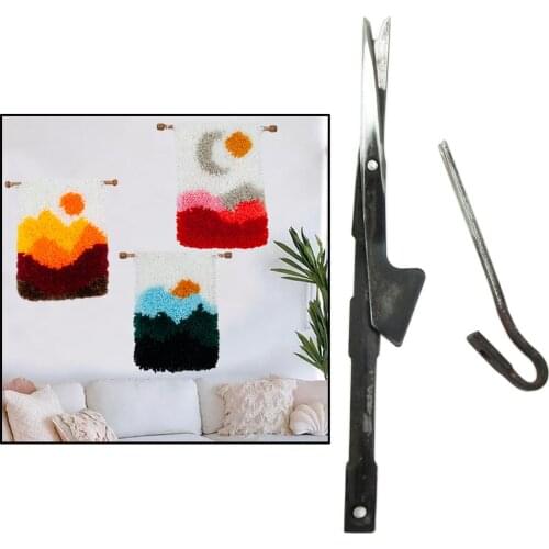 Loop Pile Scissors Cut Pile Scissors for Electric Hand tufting gun Rug Machine Power Tool Parts Replaceable Scissors Sliver