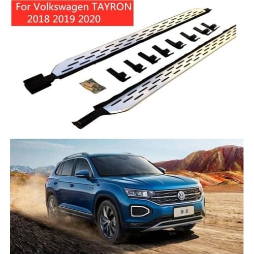 High Quality Aluminum Alloy Running Boards Side Step Bar Pedals Fits For Volkswagen TAYRON 2018 2019 2020