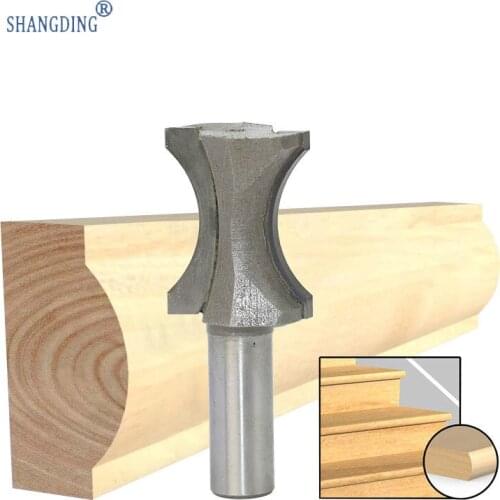 High Archives Flat Bottom Arc Knife Carving Machine Board Round Over Bit Carpentry Milling Cutter Stairs Floor Gongs Milling