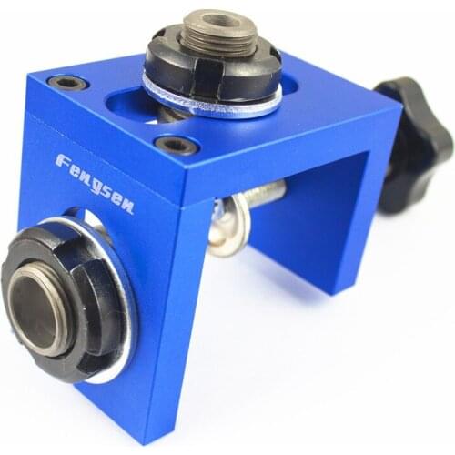 08350 Woodworking two-in-one three-in-one punching locator hole opener round dowel puncher woodworking punching