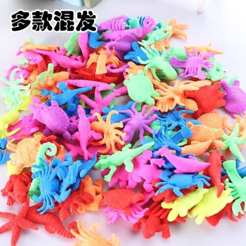 100Growing In Water Bulk Swell Sea Creature Various Kinds Mixed Expansion Toy Colorful Puzzle Creative Magic Toys