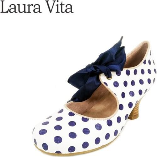 Laura Vita CANDICE 108 Wave Point Ankle Strap Wine Glass Shape Middle Heel Snakeskin Print Genuine Leather