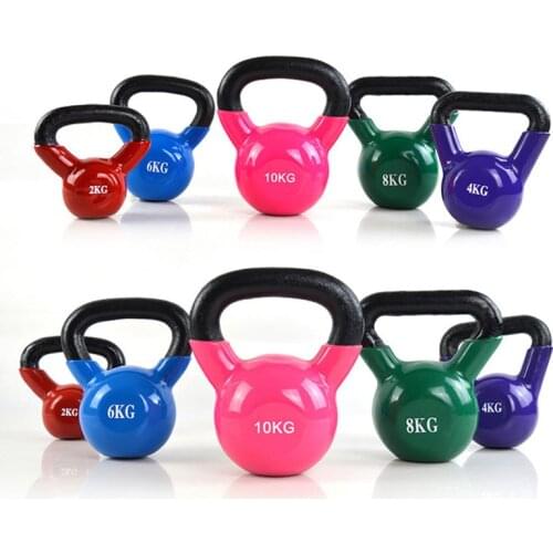 2kg dipping fitness kettlebell color ladies athletic training weightlifting equipment