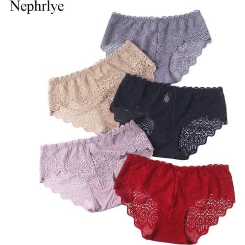 2021 New Arrival Sexy Lace Panties Women Fashion Lingerie Tempting Briefs Womens Underpant Low Waist Transparent Underwear P317