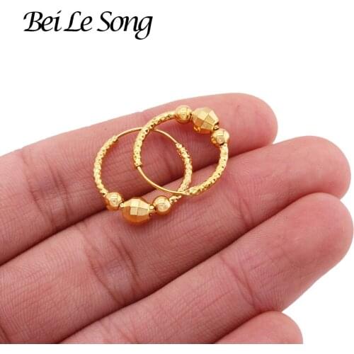 BEILESONG Earrings Rings