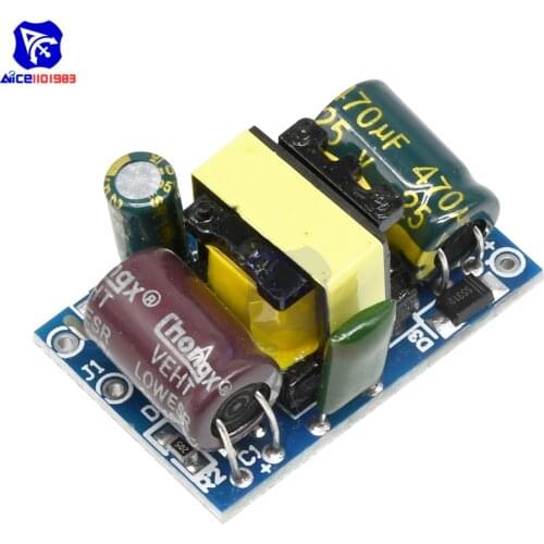 Diymore Isolation Power Supply Board AC-DC AC 85 -265V to DC 9V 500mA Step Down Buck Converter Module Short Circuit Protection
