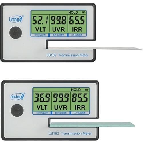 LS162 Window Tint Meter Solar Film Transmission Meter VLT UV IR Rejection Tester Dropshipping