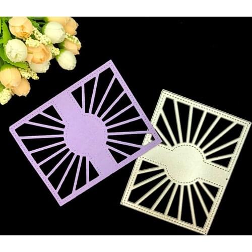 Julyarts Metal Cutting Dies Envelope Mailer for Scrapbooking Blade Punch Stencils Dies Stencils Scrapbooking Metal