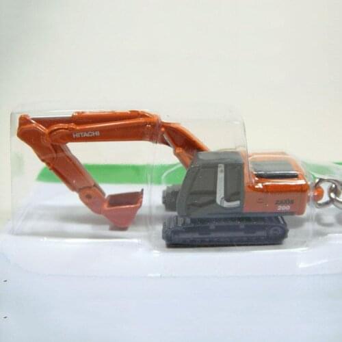 Truck Model Keychain Mini Excavator Pendant French Construction Vehicle Model Decoration