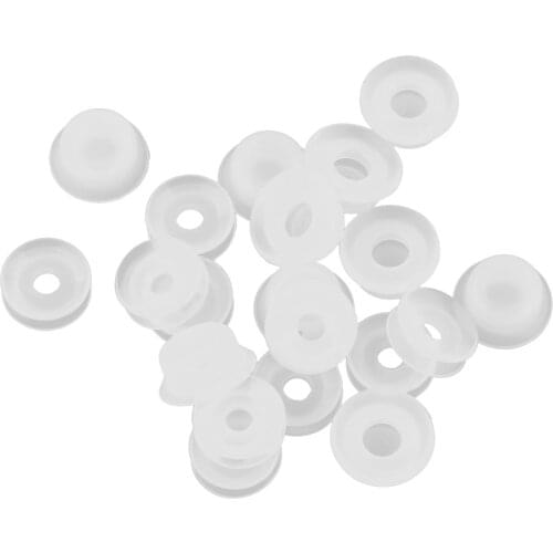 Set of 10 Pressure Cooker Valve Seal Rings Safety Durable Anti High Temperature Silicone Sealers Standard Gaskets Replacements