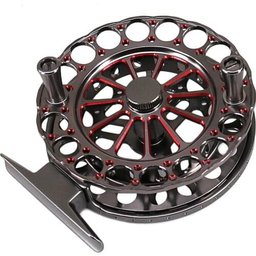 Fly Fishing Reel F90 2BB with CNC-machined Aluminum Alloy Body And Spool Fly Reels Saltwater Fly Reel Maxcatch Fly Reel Case