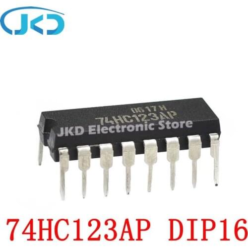 10pcs SN74HC123N 74HC123N 74HC123 74HC123AP DIP-16 New and Original IC