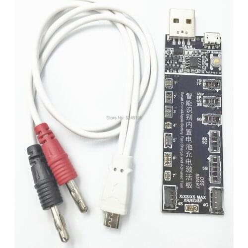 1pcs Intelligent identification built-in battery activation board For Huawei Samsung iphone 8 8P X charging activation board