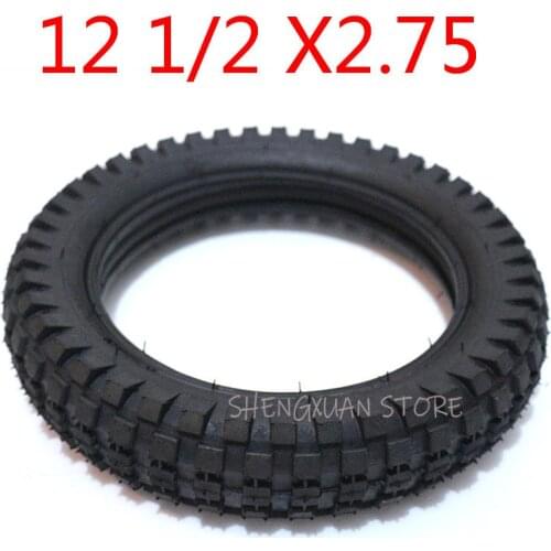 Size 12 1/2 X 2.75 Tyre 12.5 *2.75 Tire or Inner Tube for 49cc Motorcycle Mini Dirt Bike Tire MX350 MX400 Scooter High Quality
