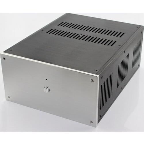 WA109 Aluminum enclosure Preamp chassis Power amplifier case/box size 370*285*150mm