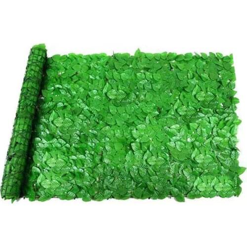 1 Roll Artificial Leaf Fence Wall Landscaping For Outdoor Garden Backyard Balcony Privacy 0.5X1M Or 0.5X3M