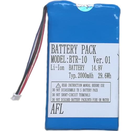 2000mAH Fiber optic welding machine battery for Fujikura FSM-11s/12S FSM-21S FSM-22S/27s/28s Fusion Splicer S015527 Btr-10/11-c