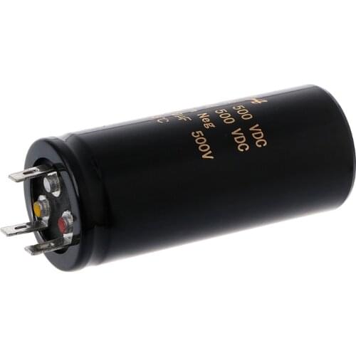 2021 New 100+100uf,50+50uf,32+32uf,500V Electrolytic Double Amplifier Capacitors