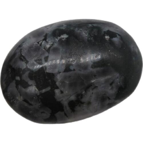 Natural Grey Feldspar Crystal Quartz Polished Stone palm Crystal Healing Reiki Metaphysical Powerful Meditation