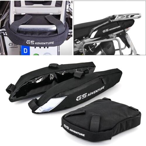 For BMW R1200GS ADV LC R1250GS Adventure Motorcycle Box Rack Side Bag Luggage Rack Travel Place Waterproof Passenger Handle Bags