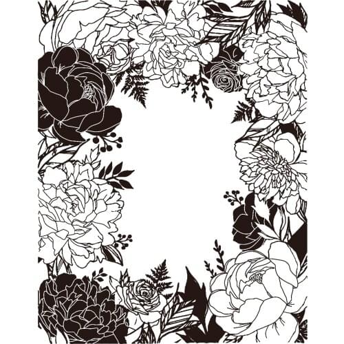 HUANGYINGJUAN Flowers For Scrapbooking