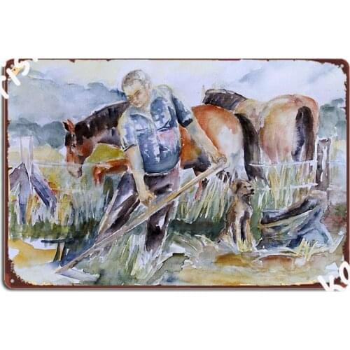 Summer In The Meadows Metal Sign Wall Wall Decor Wall Cave Vintage Tin Sign Poster