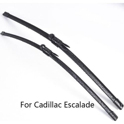 Car Windshield Wiper Blades for Cadillac Escalade form 2007 2008 2009 2010 2011 2012 2013 2014 Car Windscreen wiper Rubber