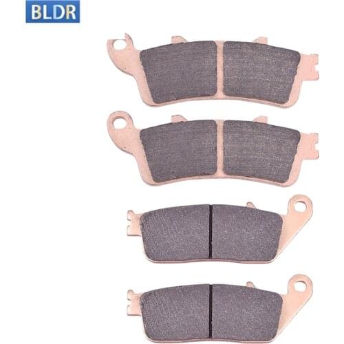 Long Life Front Rear Brake Pads Kit For Honda FJS400 D6 D7 D8 06-08 FJS600 D3 D4 D5 D6 D7 A3-A7 Silverwing 01-09 FJS 400 600