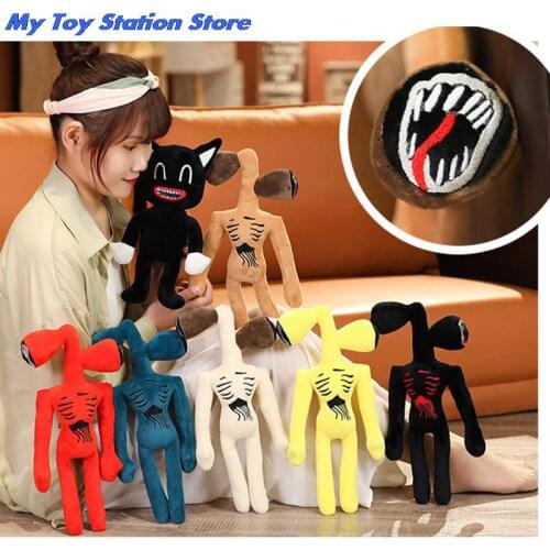 New Hot Sale Anime Siren Head Plush Doll Toys Scary Sirenhead Cat Soft Cartoon Stuffed Kids Boy Baby Girl Birthday Gifts