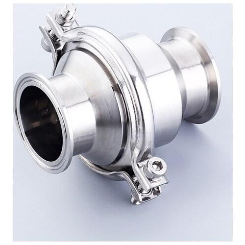 OD 57mm Stainless Steel 304 Tri-Clamp Vertical Sanitary Check Valve