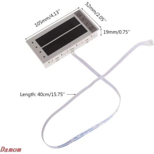PLC Display & Transmission Parameters Display Board Simple Text 2 Rows D100 D114