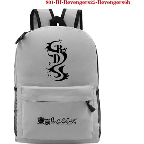 Tokyo Revengers Printing Backpack Anime Tokyo Revengers School Bag for Teens Girls Boys Laptop Backpack Travel Bags Men Book Bag