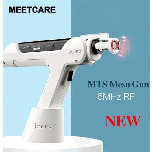 Nano Microneedle Therapy System RF Injection MTS Meso Gun Face Skin Care Mesogun for Skin Rejuvenation Facial Lifting Anti Aging