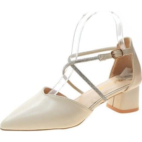 Sexy New Women high heels Black Flock Women Pumps Female Platform Winter Thick with Autumn Round Single Shoes