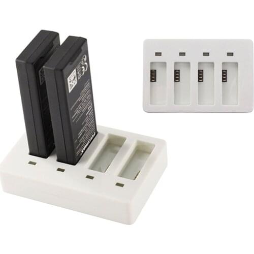 4 In1 Battery Charger for DJI Ryze Tello Drone Multi Battery Charging Hub for TELLO Toy Camera Drone Portable Travel Charger